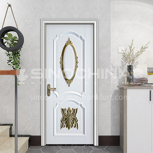 G classic style luxury high density board composite paint door interior door bathroom door kitchen door hotel apartment door 15